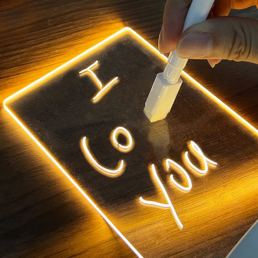 USB LED Message Board Lamp