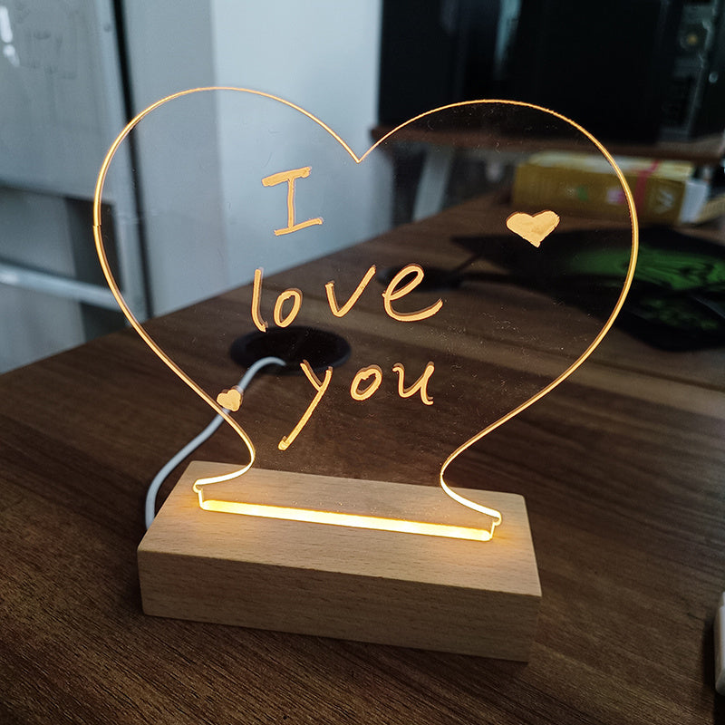 USB LED Message Board Lamp